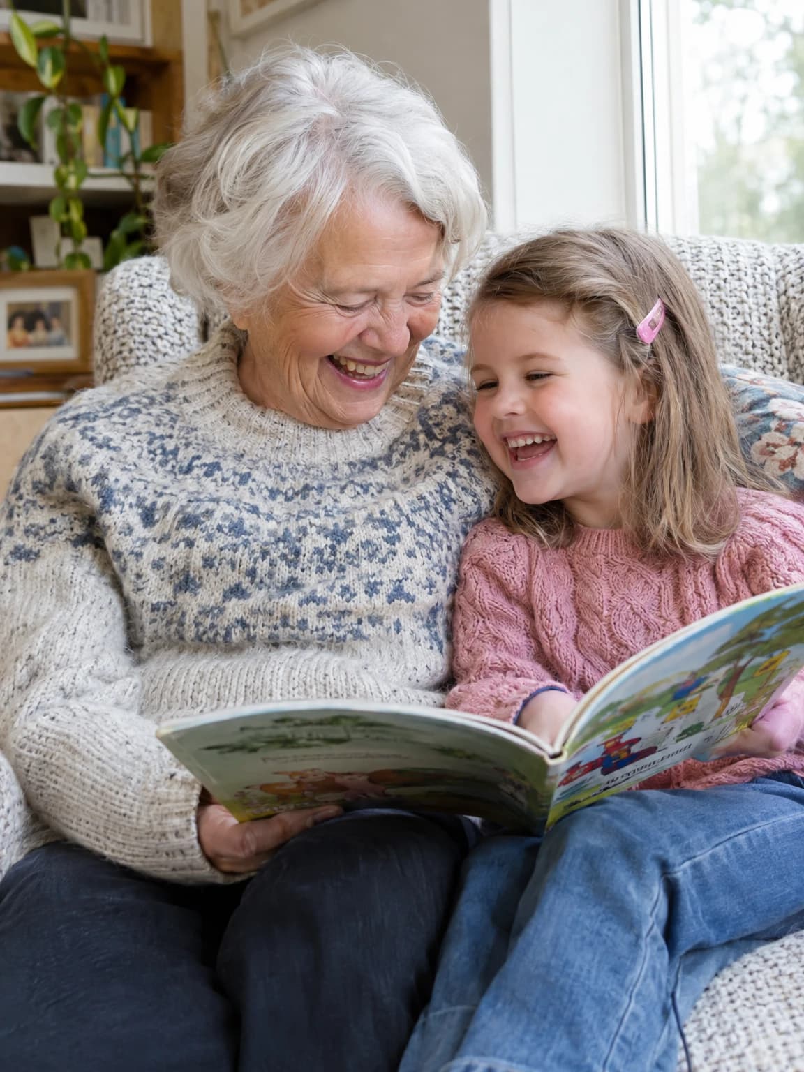 Grandparents storybook artwork